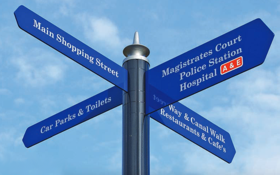 fingerpost sign