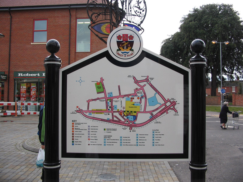 map sign 3