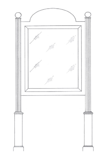 panel sign